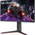 23.8" Монитор LG UltraGear 24GN65R-B,  1920x1080,  IPS,  144Гц,  1хHDMI,  1хDP,  черный и черный/красный [24gn65r-b.aruz]